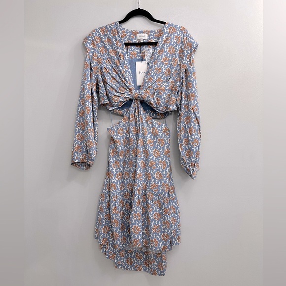 Joie Women's Maeve Dress in Country Blue Multi - Picture 4 of 11